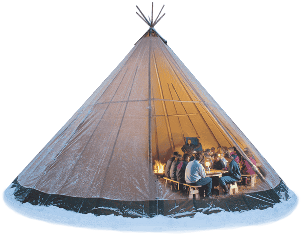 kom tot rust Meyella berouw hebben Vuur in de Nordic Tipi tent; Open vuur is in veel van onze tenten mogelijk