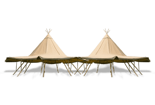 Disco gokken reputatie Festivaltent huren? Een tipi tent is geschikt voor elk festival!