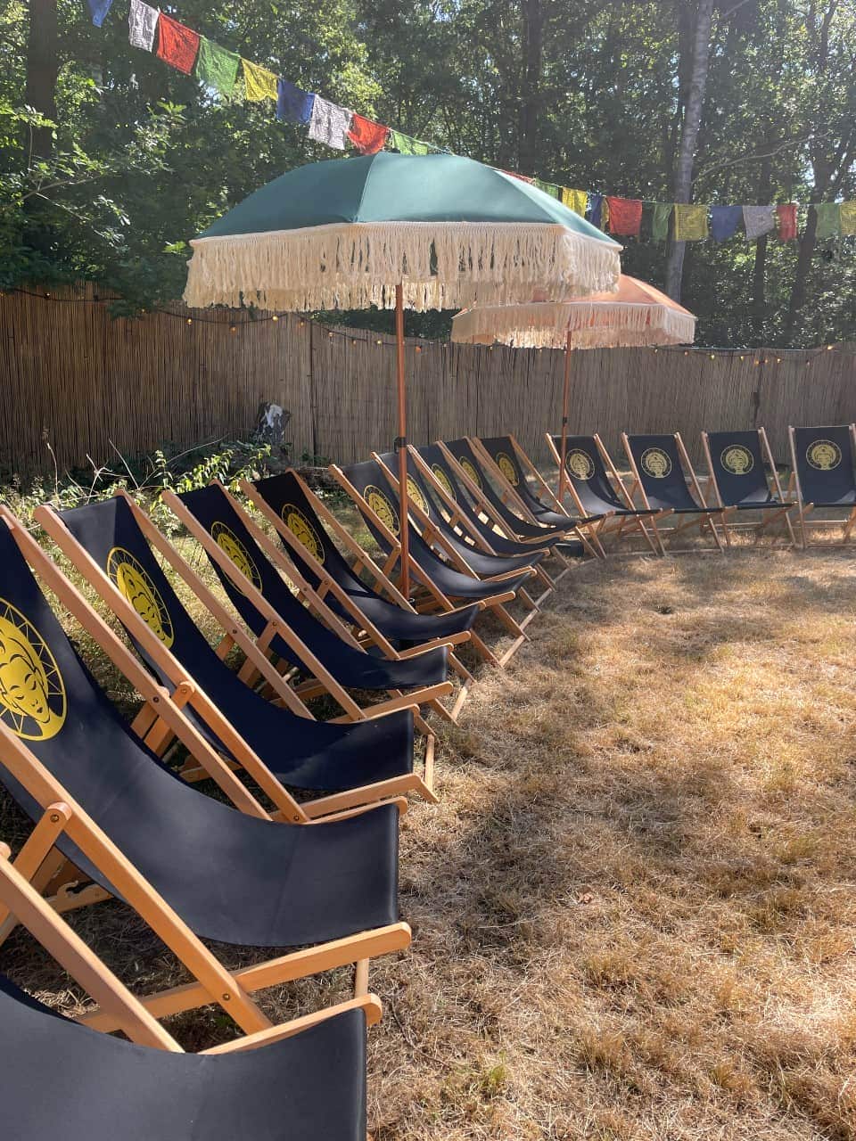 strandstoelen wellness area