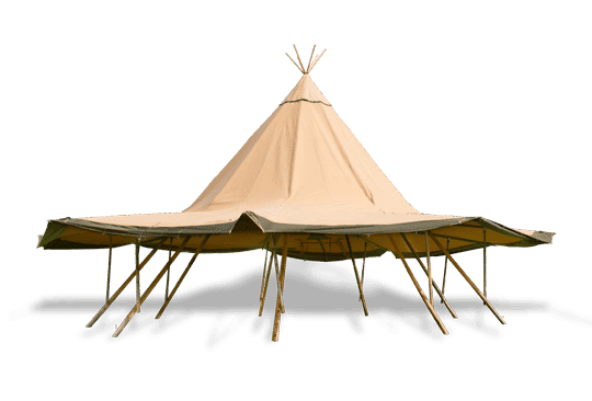 Entertainment buurman machine Tipi tent huren? Een unieke beleving voor jouw event! - Zweedse tenten