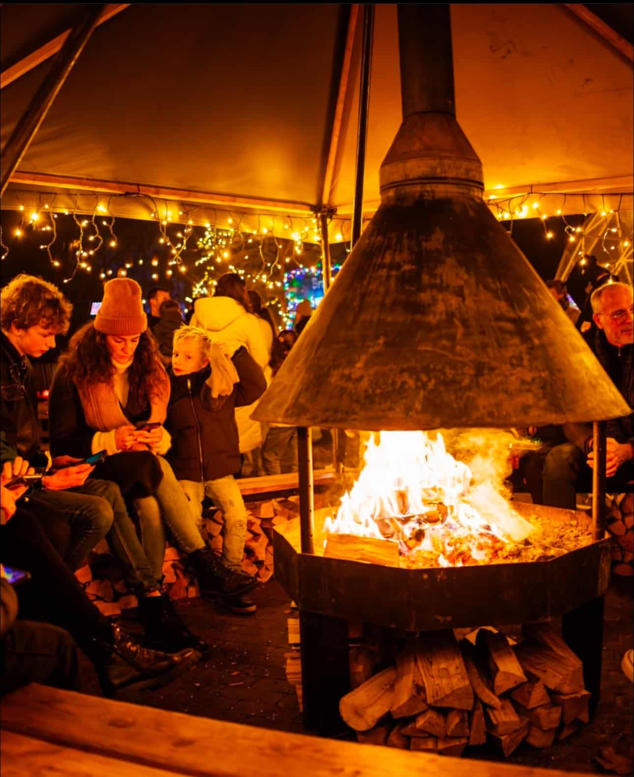 sfeer foto vuurtent 6 1